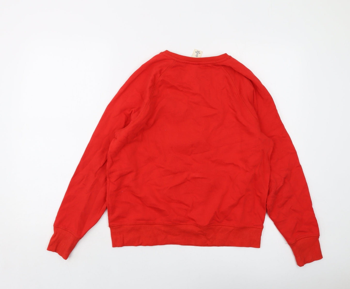 Womens UK Size S Disney Red Pullover Sweatshirt