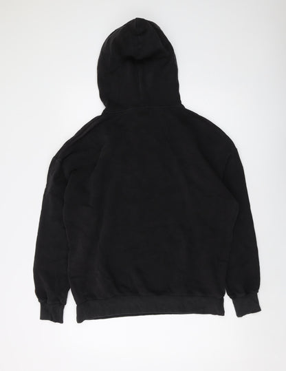 Mens UK Size S Stranger Things Black Pullover Hoodie