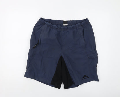 Altura Mens Blue Nylon Bermuda Shorts Size L L10 in Regular Drawstring