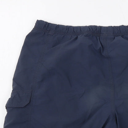 Altura Mens Blue Nylon Bermuda Shorts Size L L10 in Regular Drawstring