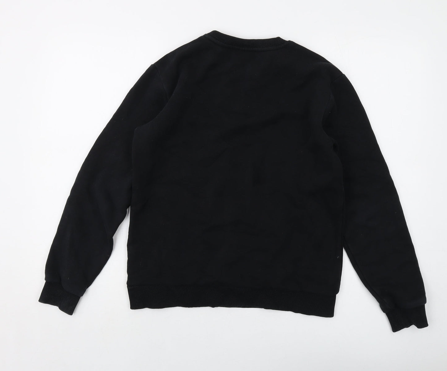 Womens UK Size XS MP Black Pullover Sweatshirt