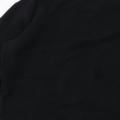 Womens UK Size XS MP Black Pullover Sweatshirt