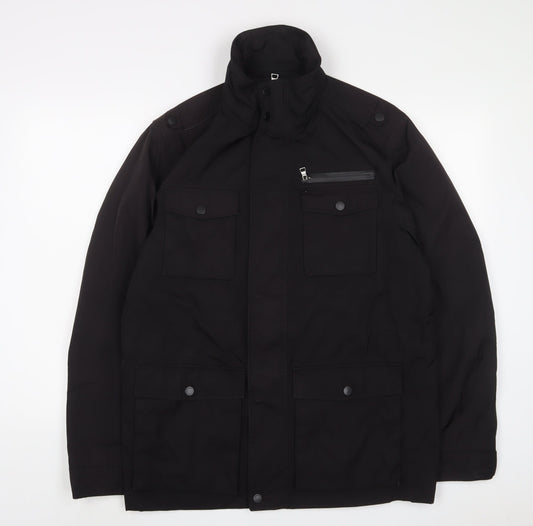 Autograph Mens Black Jacket Size M Zip