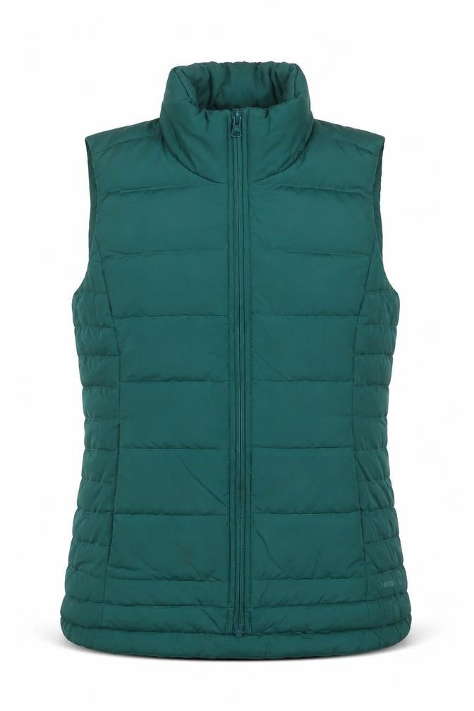 Womens UK Size XS Landsend Green Gilet