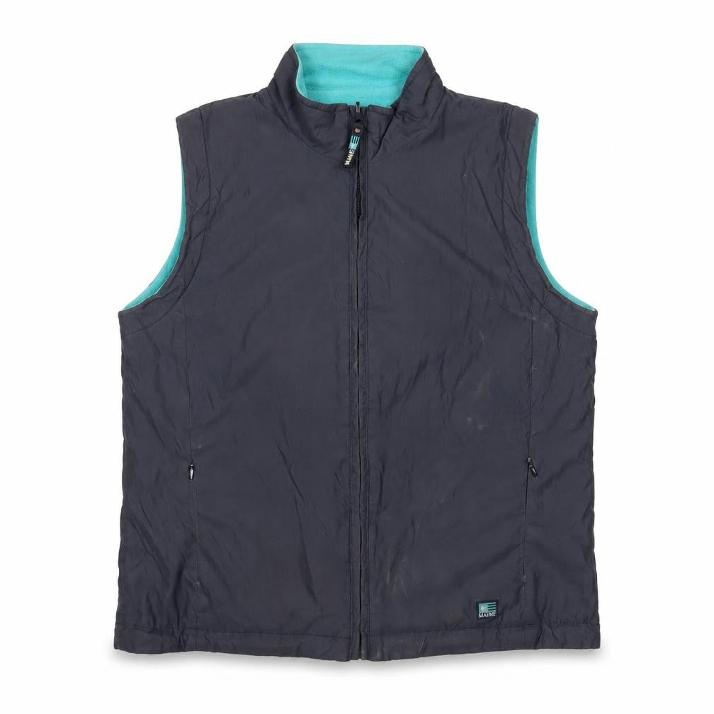 Womens UK Size 12 Maine Blue Gilet