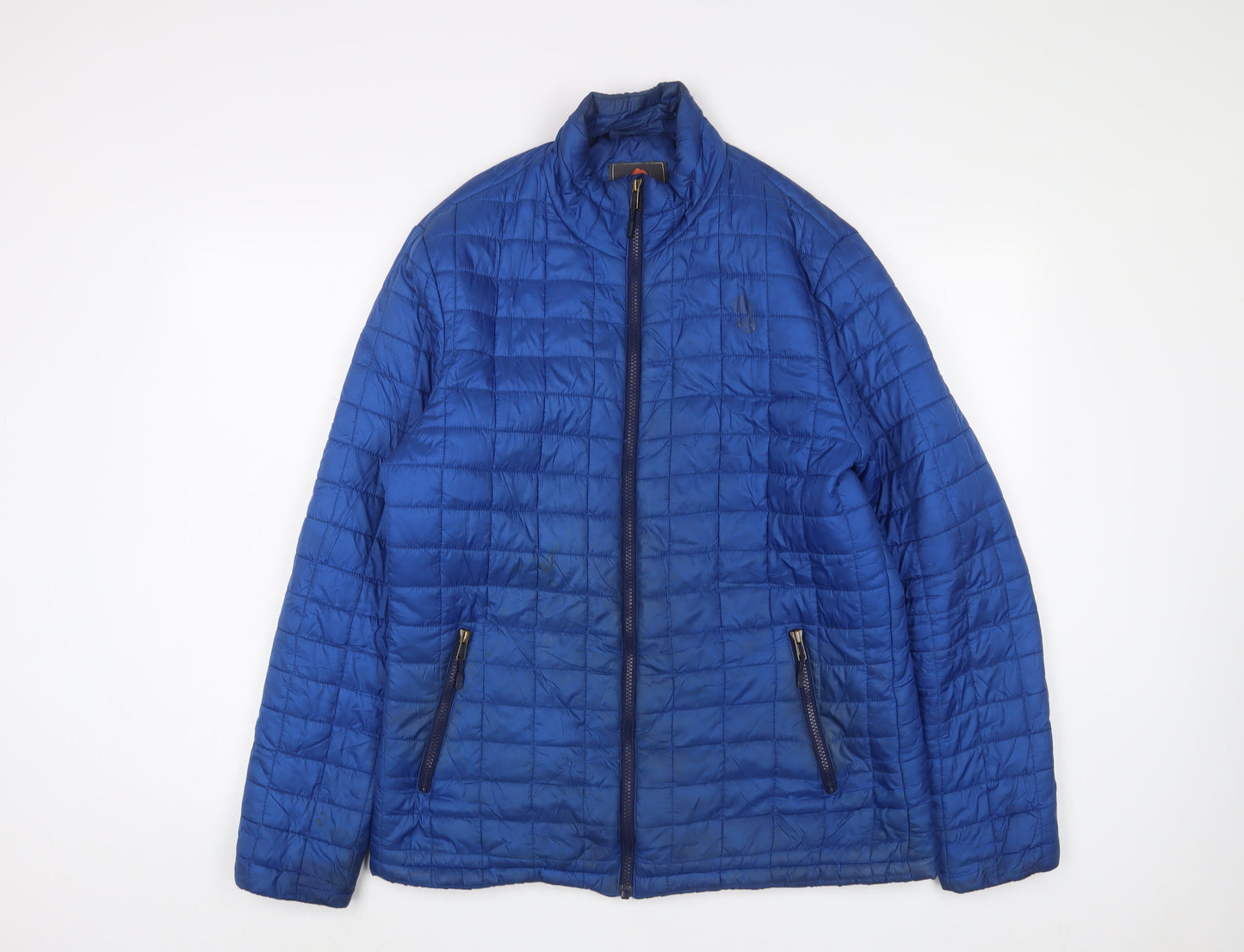Mens UK Size M Ozark Trail Blue Puffer Jacket