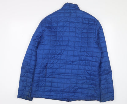 Mens UK Size M Ozark Trail Blue Puffer Jacket