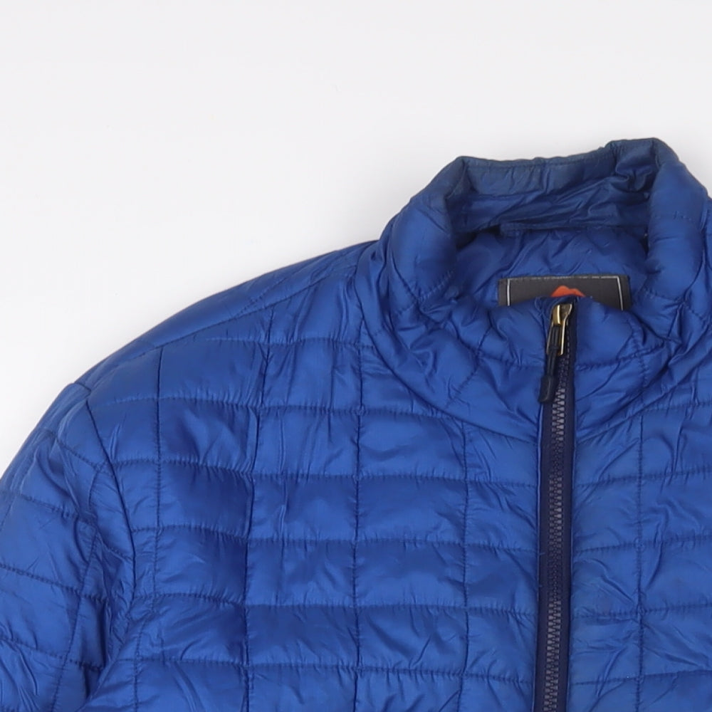 Mens UK Size M Ozark Trail Blue Puffer Jacket