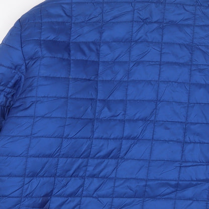 Mens UK Size M Ozark Trail Blue Puffer Jacket