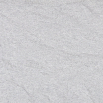 Spotted Womens Grey Cotton Pullover Sweatshirt Size L Pullover - World Champion California