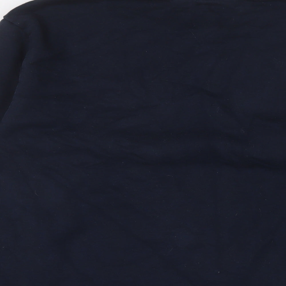 Kandor Mens Blue Cotton Pullover Sweatshirt Size XL