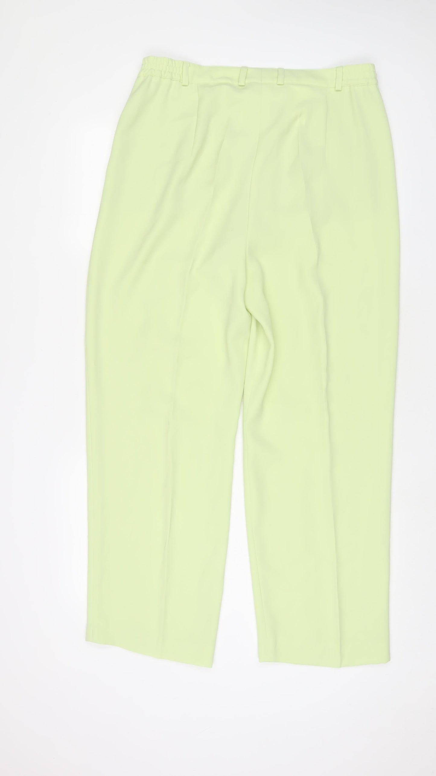 Womens UK Size 18 Marcona Regular Fit  Green Trousers