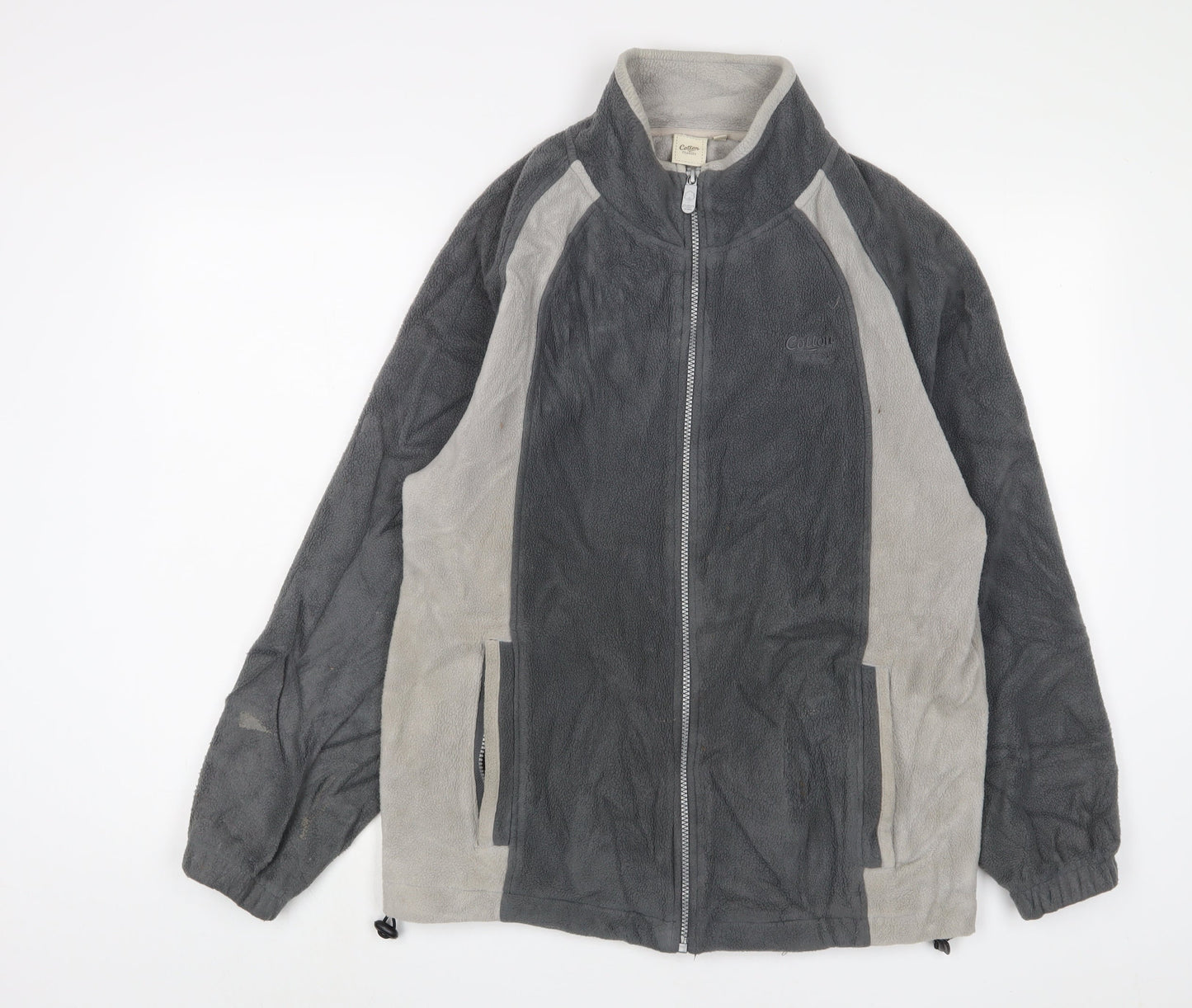 Mens UK Size S Cotton Traders Grey Jacket