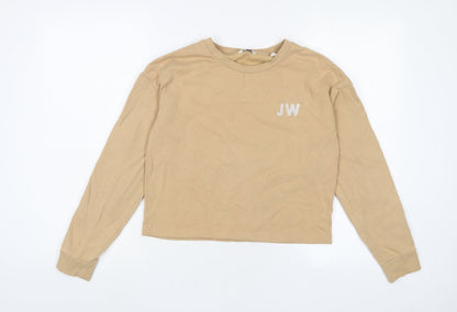 Womens UK Size 8 Jack Wills Beige Pullover Sweatshirt