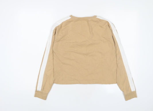 Womens UK Size 8 Jack Wills Beige Pullover Sweatshirt
