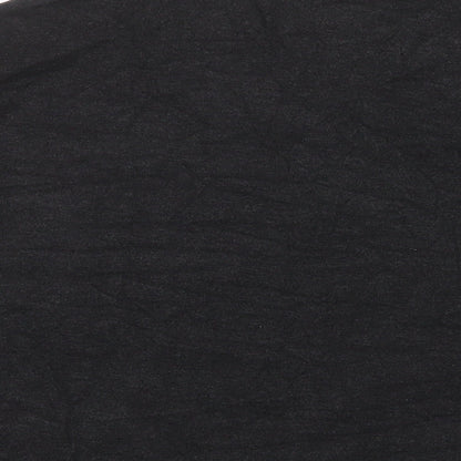 Faceplantdreams Womens Grey Solid Viscose Top Pyjama Top Size XL