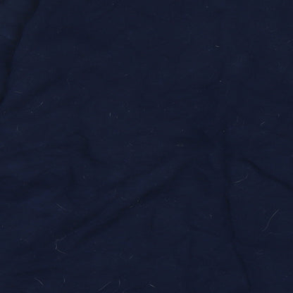 Azurina Athletics Mens Blue Polyester Pullover Sweatshirt Size L - Logo
