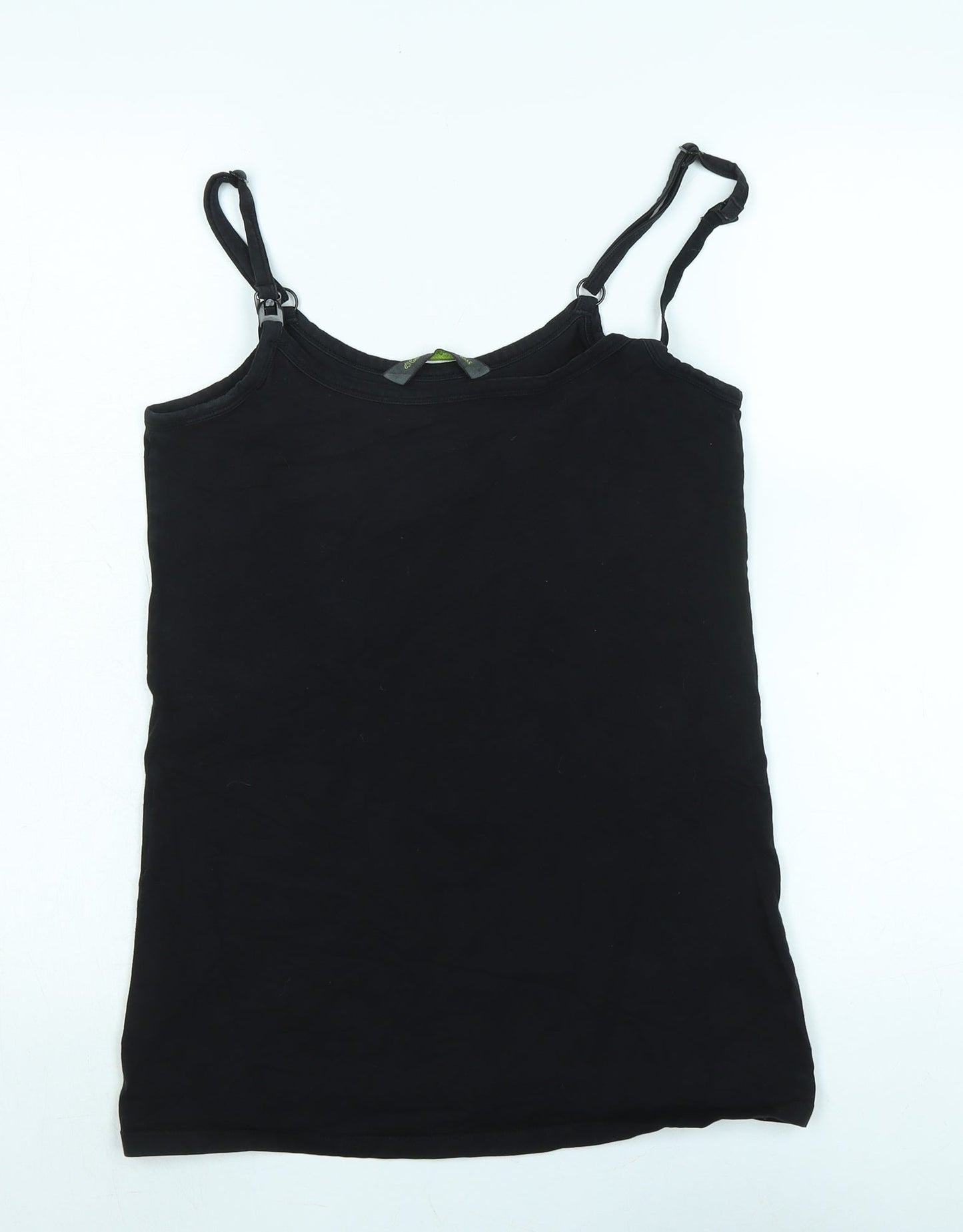 Womens UK Size M Blooming Marvellous Black Basic Tank