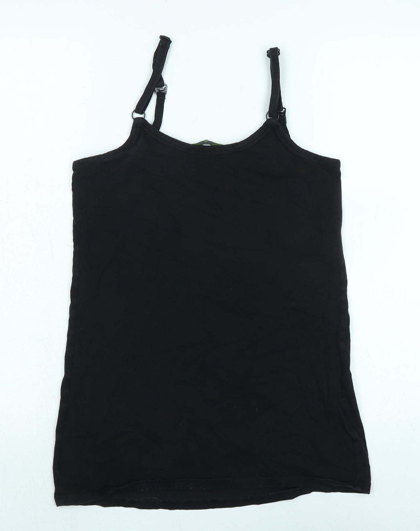 Womens UK Size M Blooming Marvellous Black Basic Tank