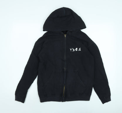 Jayne Harrison Girls Black Jacket Size 12-13 Years Zip - Jayne Harrison School Of Dance