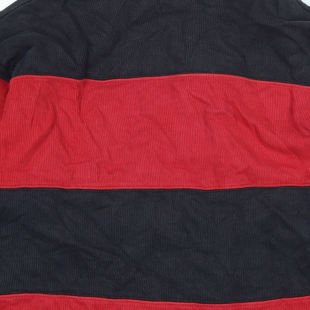 US Basics Sportswear Mens Blue Cotton Polo Size M Collared - Babminton