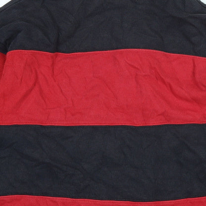 US Basics Sportswear Mens Blue Cotton Polo Size M Collared - Babminton