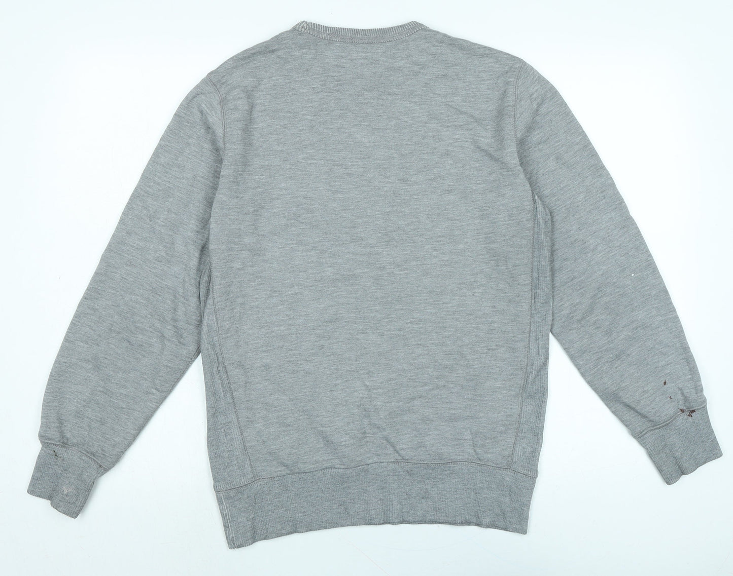 Mens UK Size M Easy Grey Pullover Sweatshirt