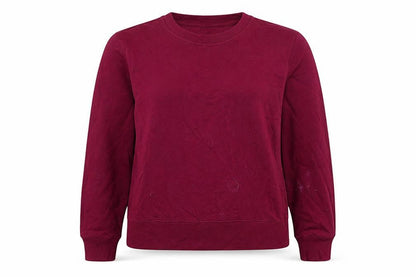 Zara Womens Purple Polyester Pullover Sweatshirt Size L - Logo