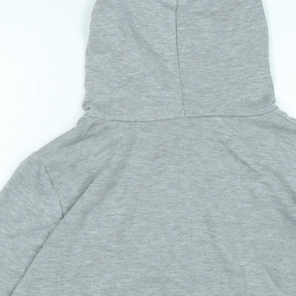 Womens UK Size S Disney Grey Pullover Hoodie
