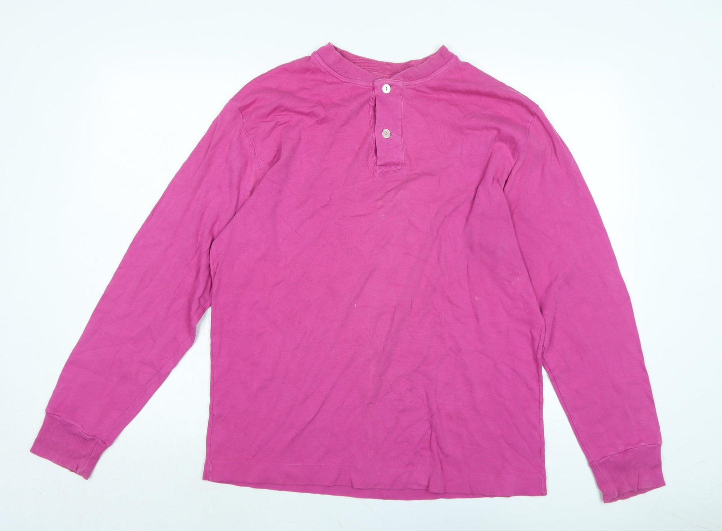 Womens UK Size M United Colors of Benetton Pink Basic T-Shirt