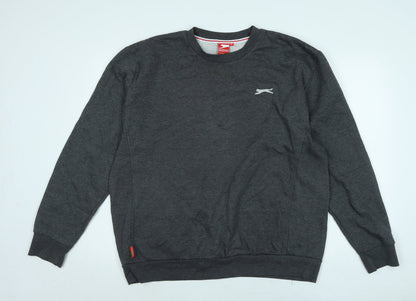 Mens UK Size XL Slazenger Green Pullover Sweatshirt