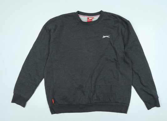 Mens UK Size XL Slazenger Green Pullover Sweatshirt