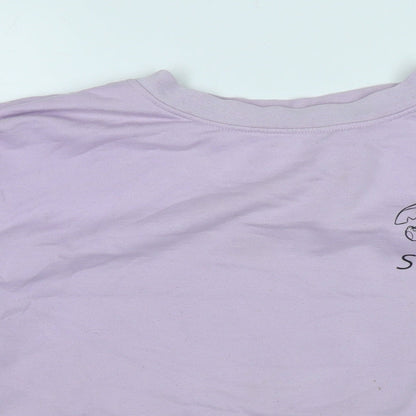 Womens UK Size M Disney Purple Pullover Sweatshirt