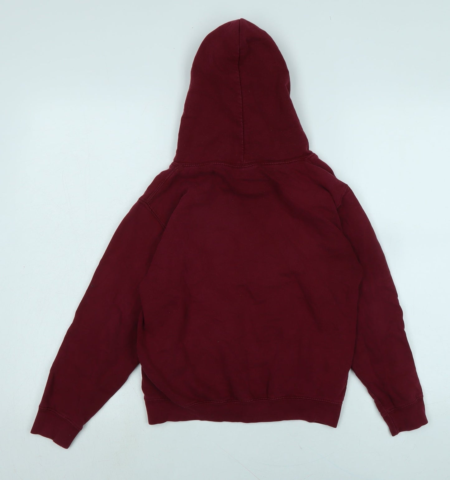 All We Do is Boys Red Cotton Pullover Hoodie Size 9-10 Years - Cryffindor Quidditch