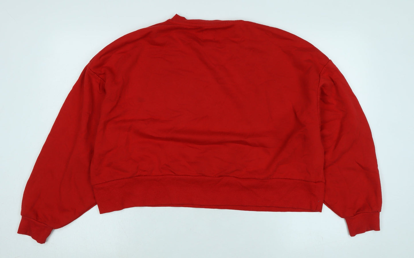 Womens UK Size M Disney Red Pullover Sweatshirt