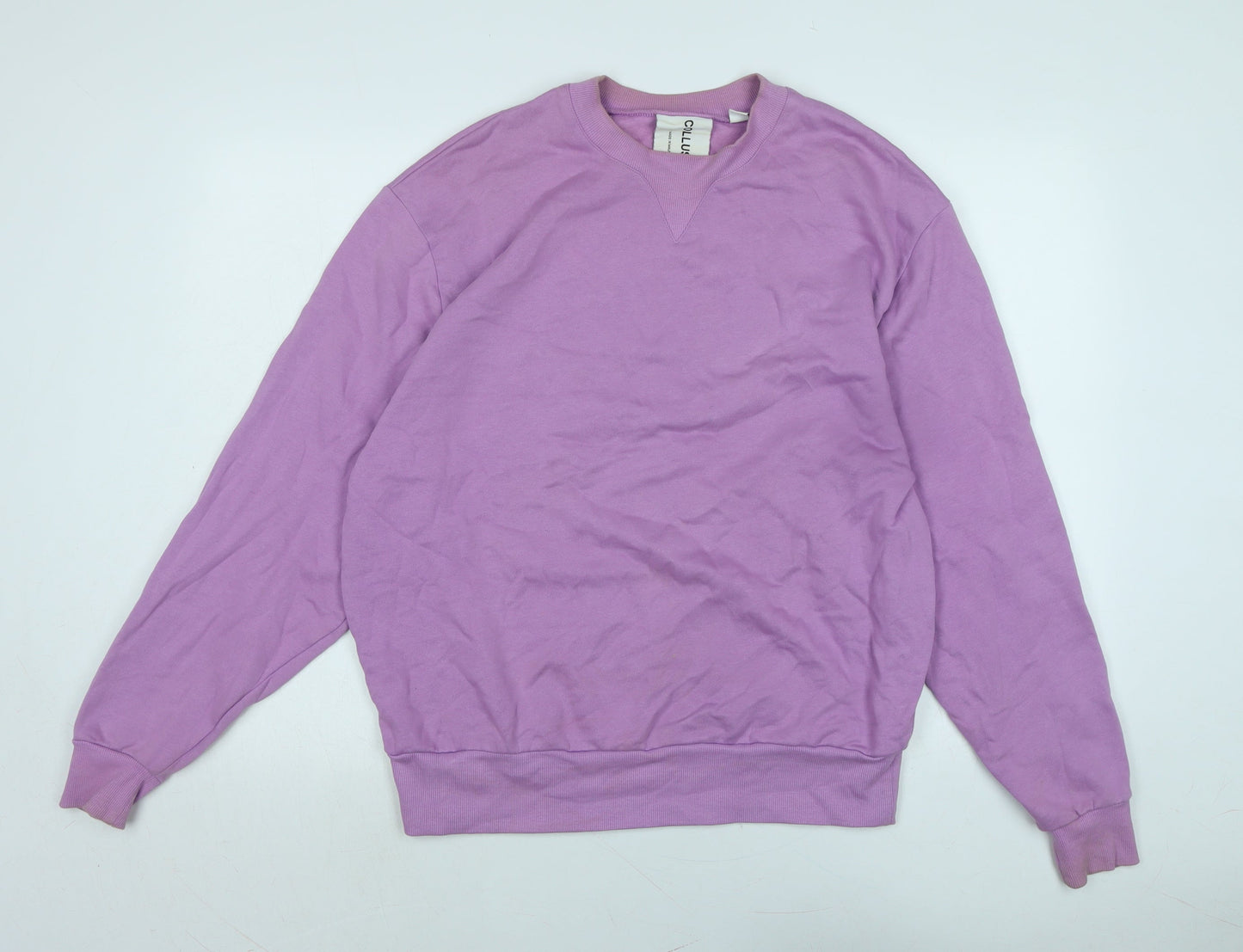 Womens UK Size S COLLUSION Purple Pullover Sweatshirt