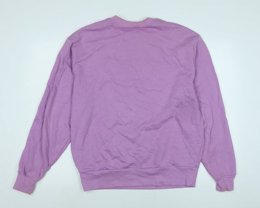 Womens UK Size S COLLUSION Purple Pullover Sweatshirt
