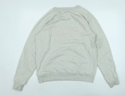 Victoria's Secret Womens Grey Polyester Pullover Sweatshirt Size S - PINK