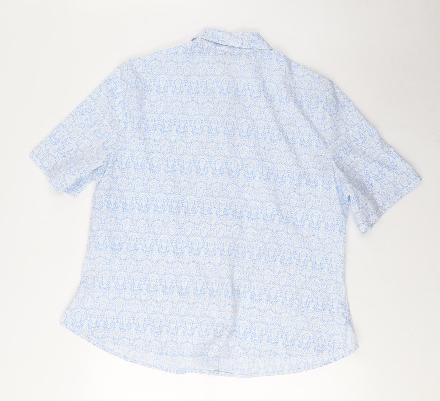 Womens UK Size 18 Honor Millburn Blue  Button-Up