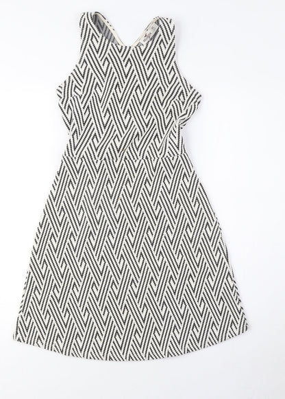 Milly Women's Geometric Skater Dress S