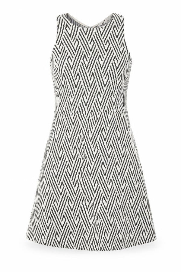 Milly Women's Geometric Skater Dress S