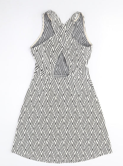 Milly Women's Geometric Skater Dress S