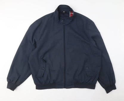 Mens UK Size XL Pegasus Blue Bomber Jacket