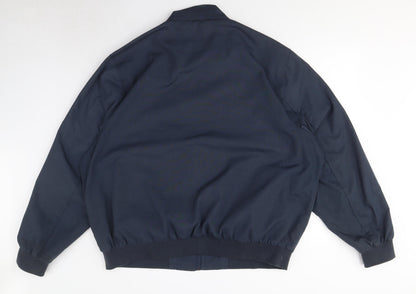 Mens UK Size XL Pegasus Blue Bomber Jacket