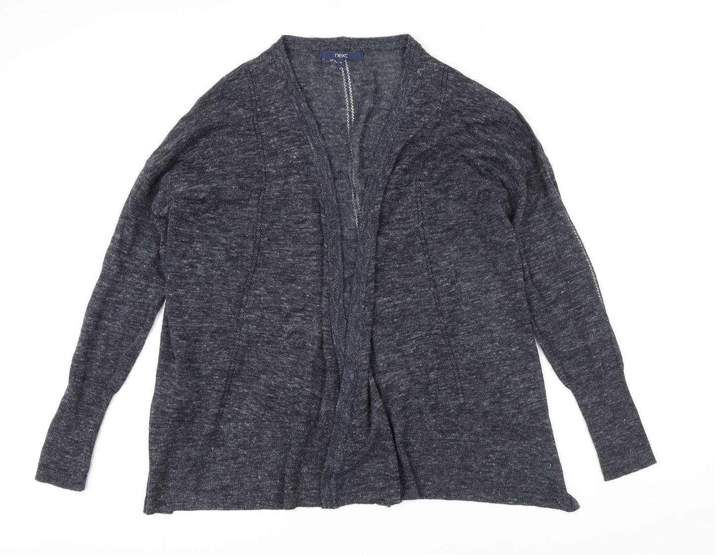 Womens UK Size 14 NEXT Grey Cardigan Jumper