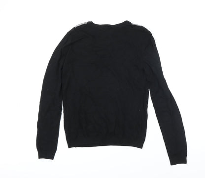 Womens UK Size 14 Warehouse Black Pullover Jumper