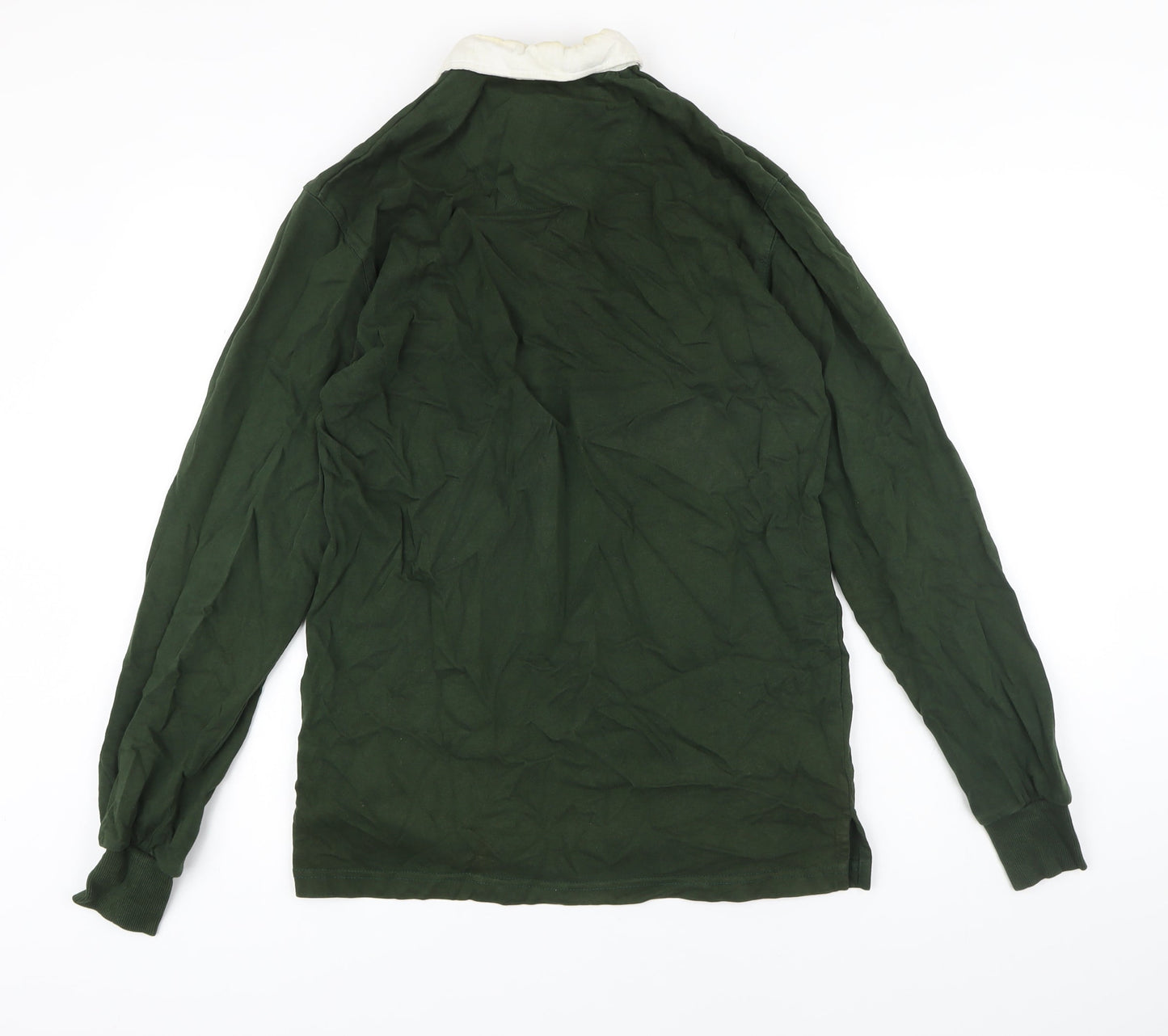 Uneek Mens Green Cotton Pullover Sweatshirt Size M