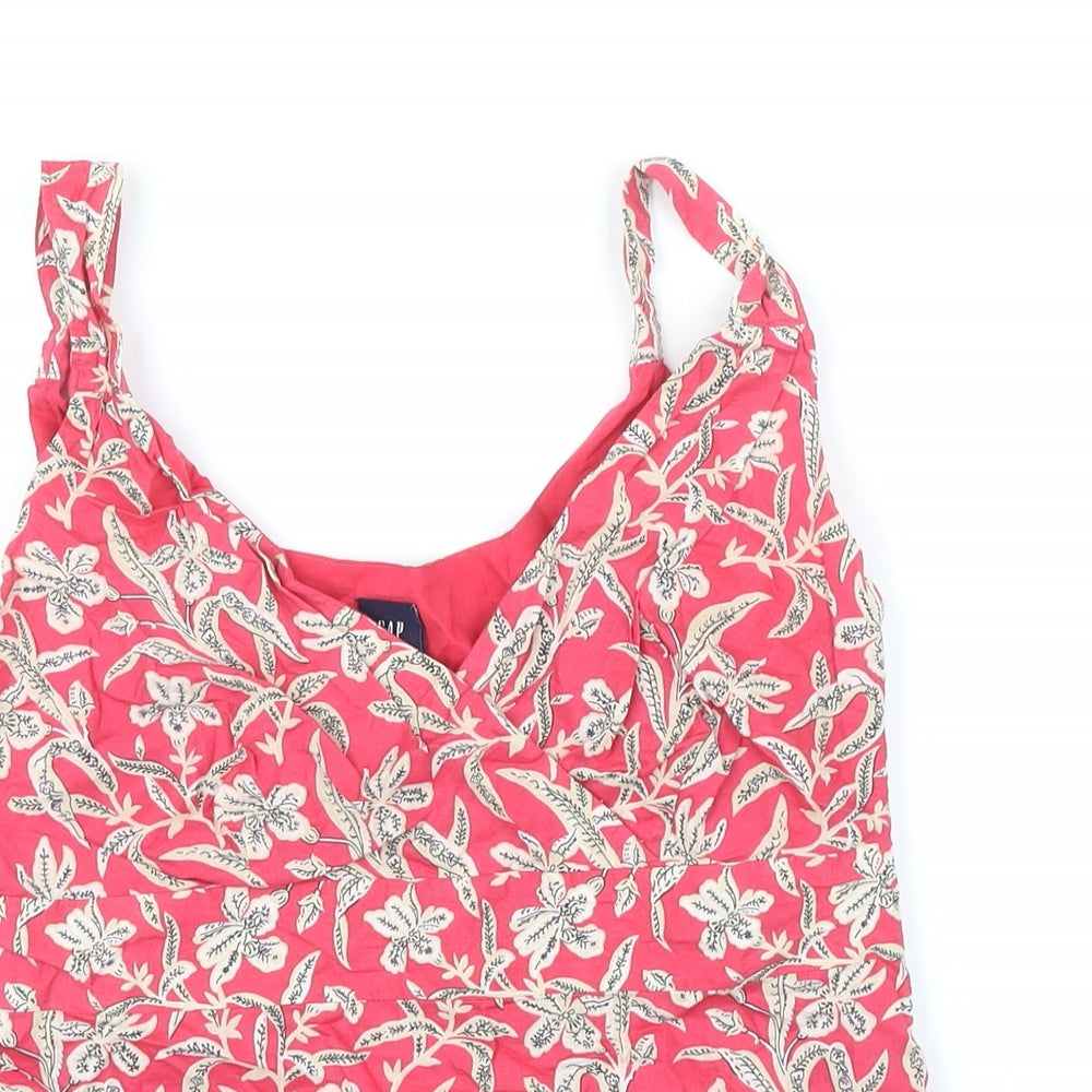 Womens UK Size S Gap Pink Basic Blouse