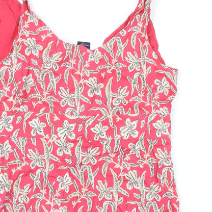 Womens UK Size S Gap Pink Basic Blouse