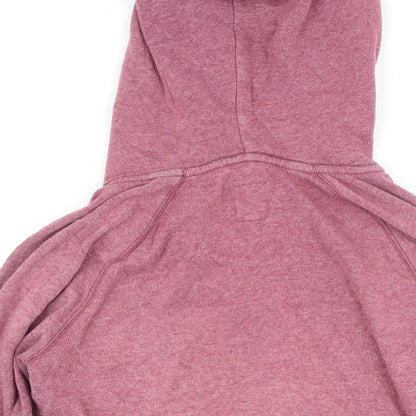 Womens UK Size 10 Jack Wills Pink Full Zip Hoodie